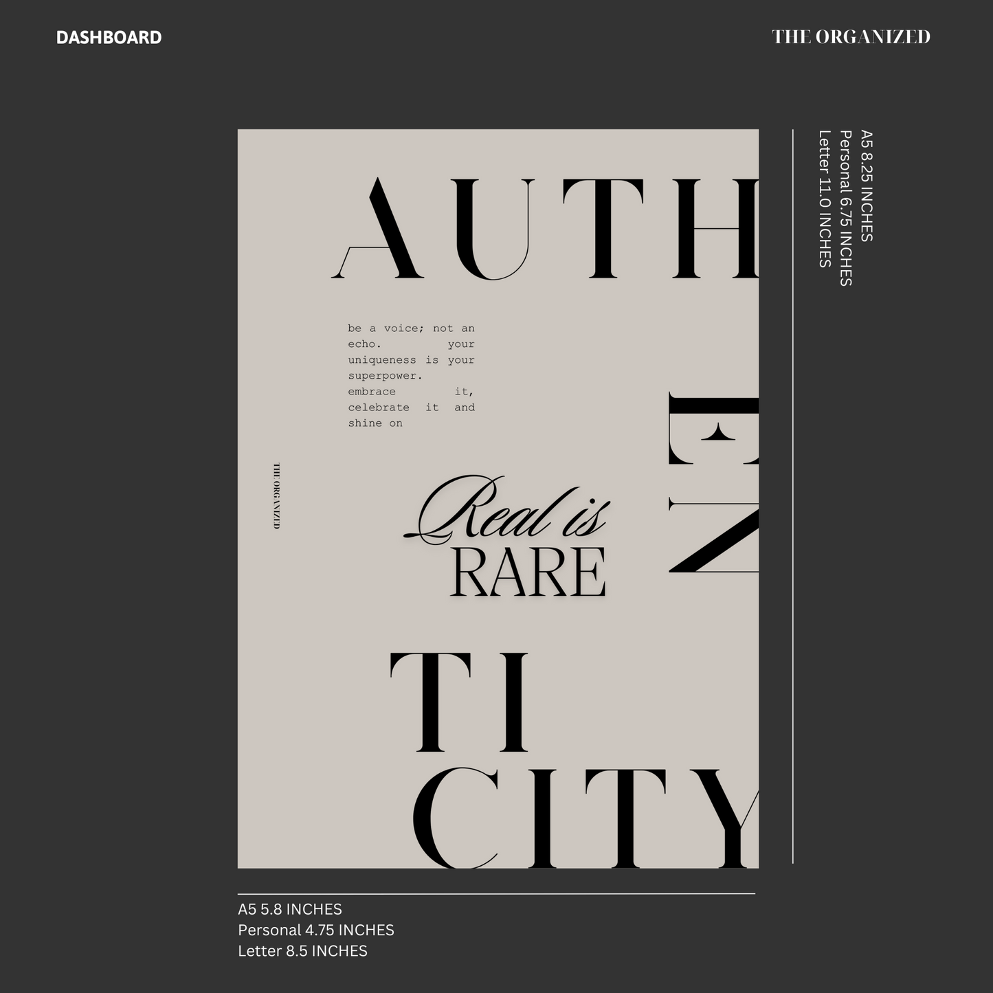 Authenticity Dashboard