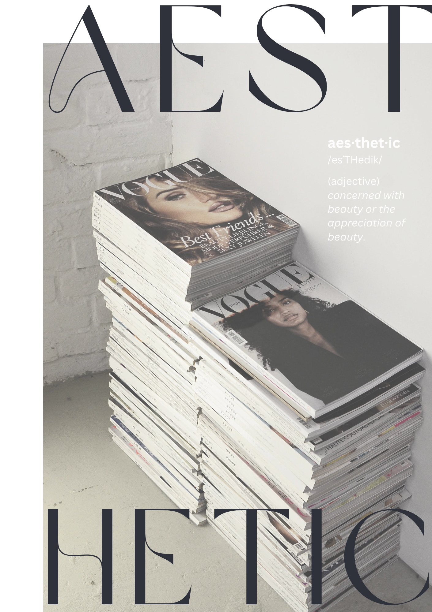 Aesthetic Vogue Stack Dashboard