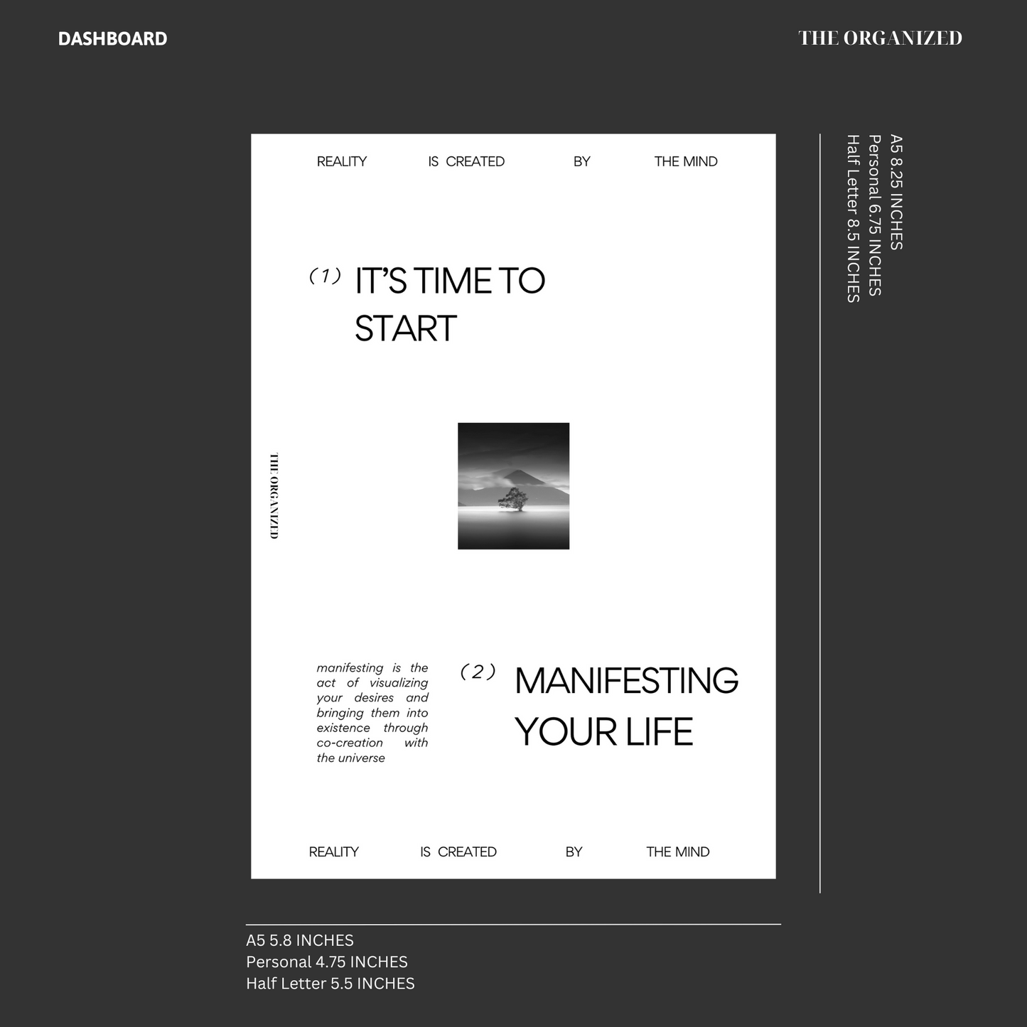 Manifest your life inserts