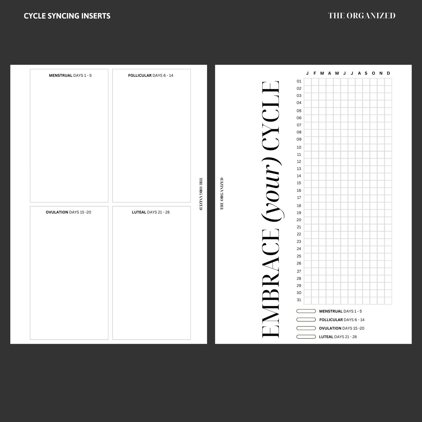 Cycle Syncing inserts